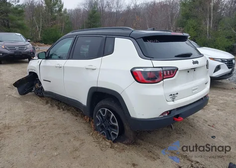 2019 Jeep Compass Trailhawk 4X4 из США, поврежденный, VIN 3C4NJDDB5KT671630